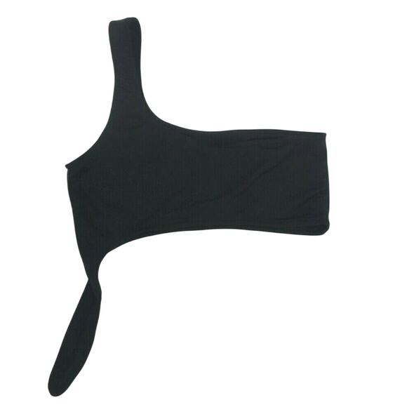 Out From Under Urban Outfitters Black One Shoulder Bikini Top XL - Picture 4 of 4